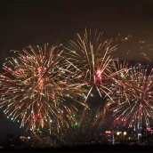 PiBierzo en el festival de Macao de fuegos artificiales