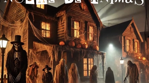 Noche de ánimas en Toral de Merayo.