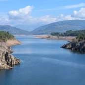 Cierre del año hidrológico en el Pantano de Bárcena