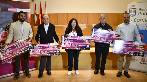 Entrega de cheques de La Gala del Comercio de Ponferrada 