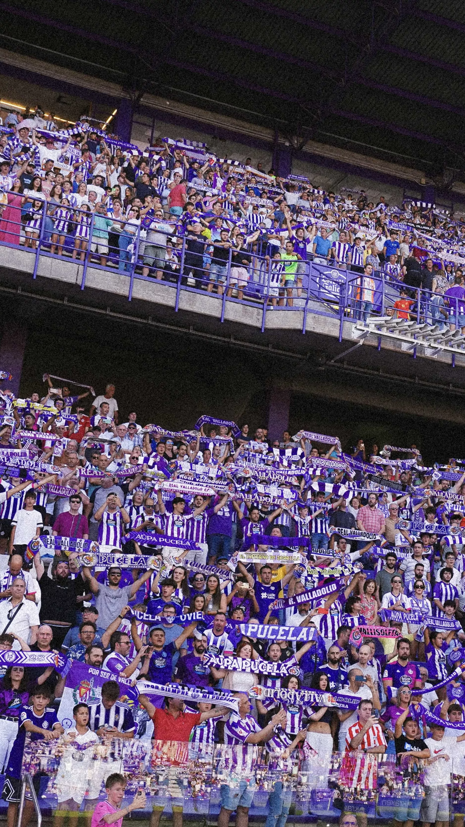 Aficionados del Real Valladolid