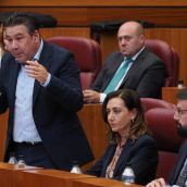 El portavoz de UPL en las Cortes, Luis Mariano Santos 