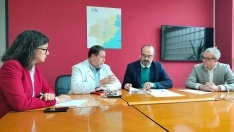 Morala recibe al nuevo gerente del Hospital del Bierzo y niega que "el presupuesto" o "la dotación de plazas" sean detonantes de la situación en Oncología