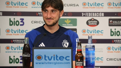 El jugador de la Ponferradina Álex Mula 1