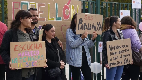 Ponferrada ultima "una solución definitiva" para el pabellón del colegio de Columbrianos con las cuentas de la Junta de 2025