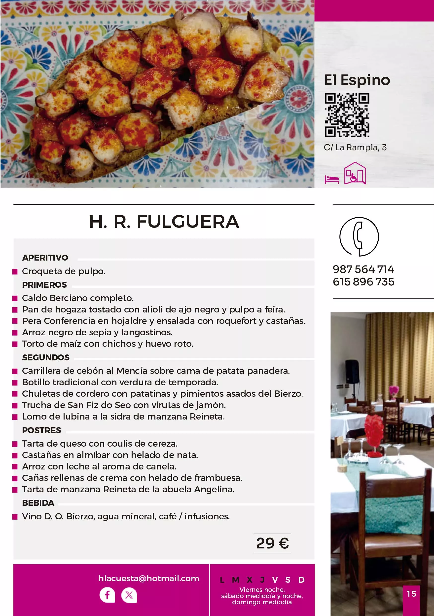 Jornadas Gastronomicas del Bierzo 2024 15 Jornadas Gastronomicas del Bierzo 2024 15