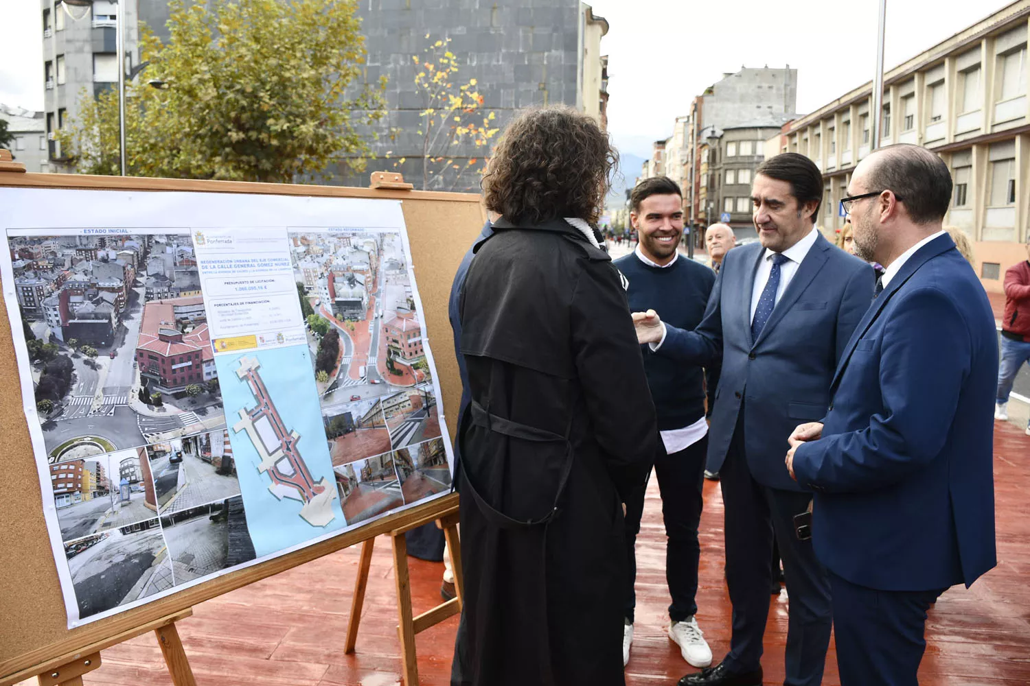 Visita de Juan Carlos Suárez Quiñones para la inauguración de la calle Gómez Núñez Visita de Juan Carlos Suárez Quiñones para la inauguración de la calle Gómez Núñez