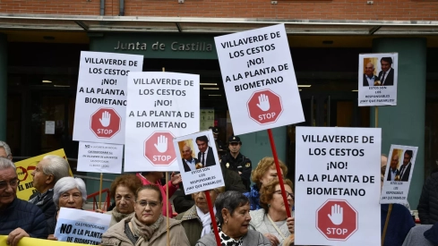 Protestas contra la planta de biogás (20)