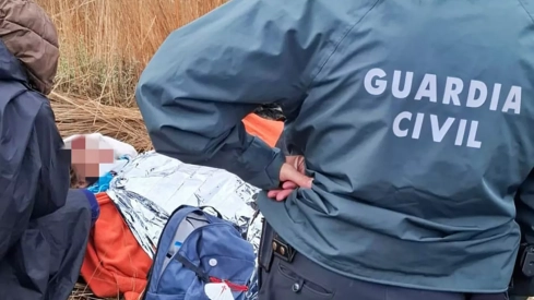 Auxiliado un peregrino tras sufrir una caída y golpearse en la cabeza en El Acebo