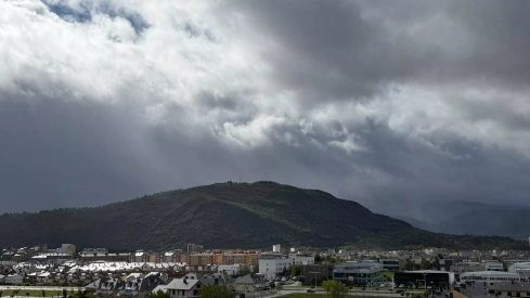 Lluvias y viento en El Bierzo. 