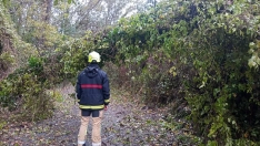 Efectos del huracán Kirk en Ponferrada