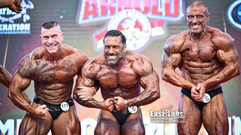 El culturista berciano Domingo Uría acaba 5º en el ‘Arnold Classic Europe’