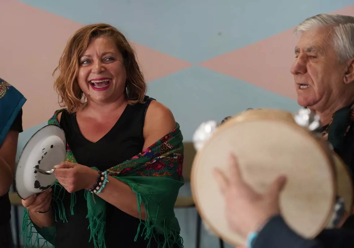 La Asociación Cultural Abelladeira del Bierzo recupera la voz de la tradición de laa 'cantareiras' La Asociación Cultural Abelladeira del Bierzo recupera la voz de la tradición de laa 'cantareiras'