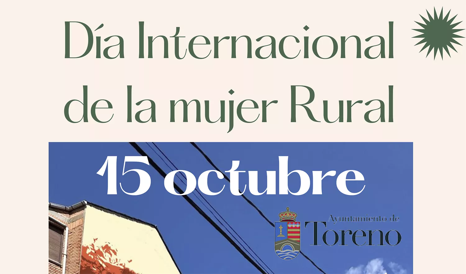 Toreno celebra el Día de la Mujer Rural con la inauguración de un mural dedicado y un foro Toreno celebra el Día de la Mujer Rural con la inauguración de un mural dedicado y un foro