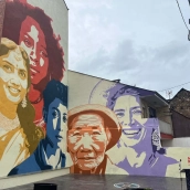 Inauguración del mural del Día de la Mujer Rural en Toreno | AFAMER pone en marcha un programa formativo en Camponaraya para impulsar el empleo femenino en el medio rural