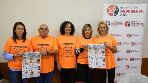 Ponferrada la celebra la V Marcha por la Salud Mental cuya recaudación servirá para habilitar un centro de día en Flores del Sil
