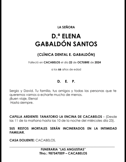 ELENA GABALDON SANTOS