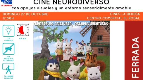 Cine Neurodiverso en los Cines La Dehesa de Ponferrada | Vuelve el cine inclusivo a Ponferrada con una nueva sesión este domingo