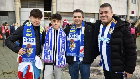 La marea blanquiazul rodea el Reino de León