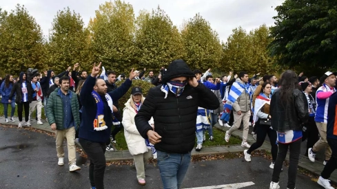 La marea blanquiazul rodea el Reino de León