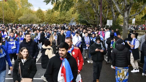 La marea blanquiazul rodea el Reino de León