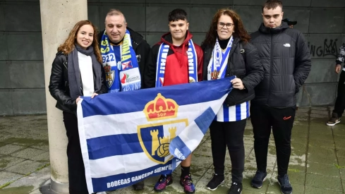 La marea blanquiazul rodea el Reino de León