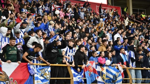 Así se vivió el derbi entre la Cultural y la Ponferradina