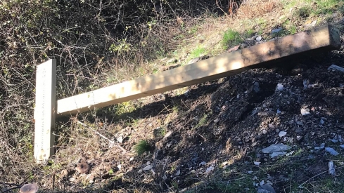 Torre del Bierzo denuncia actos vandálicos en la señalización de la recién inaugurada Ruta de los Petroglifos