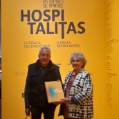 José María y Dolores, visitantes 100.000 de Hospitalitas en Villafranca