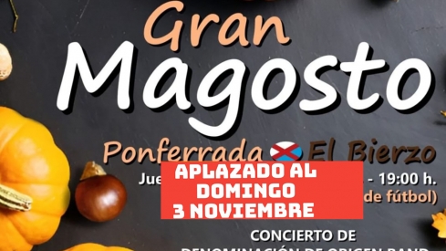 Aplazado Magosto Ponferrada