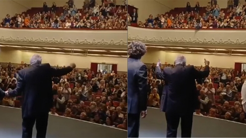 El público de Ponferrada se rinde ante la maestría de Héctor Alterio con una ovación y varios minutos de aplausos