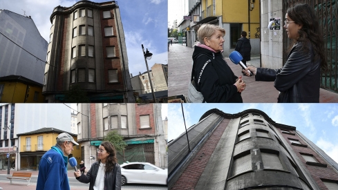 Qué opinan los ponferradinos del derribo del Edificio de Almacenes Uría