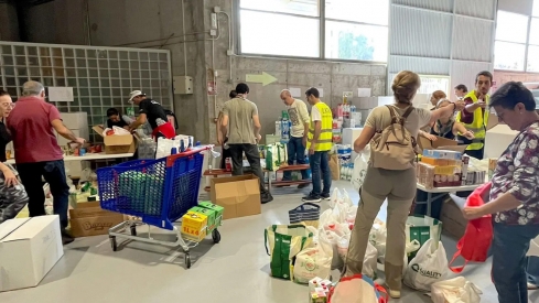 Punto para donar para los afectados por la Dana de Valencia