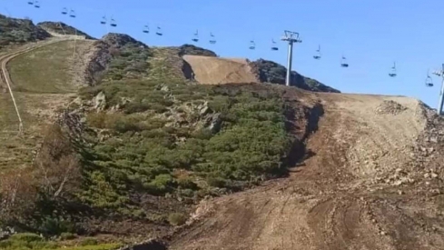Obras de modernización de la estación de esquí de Leitariegos