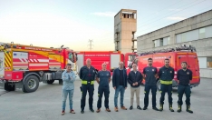 Bomberos de Ponferrada que se desplazarán a Valencia para ayudar por la catástrofe de la Dana.