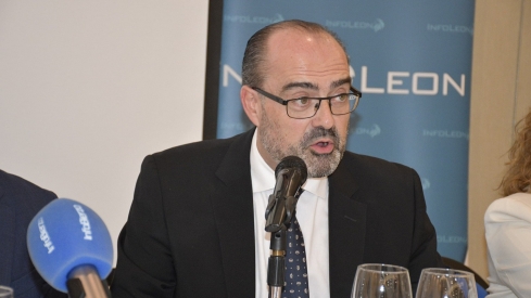 Intervención de Marco Morala, alcalde de Ponferrada, en el desayuno