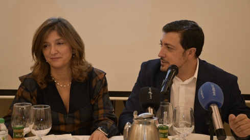 Desayuno informativo con la Rectora de la Universidad de León, Nuria González