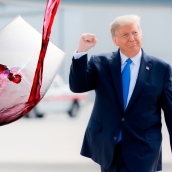 Donald Trump y el vino europeo