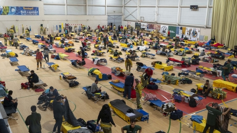 El equipo de rescate de CyL en Valencia (12)