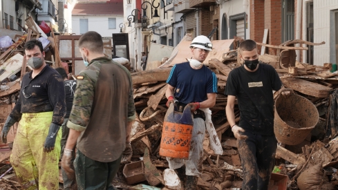 El equipo de rescate de CyL en Valencia (17)