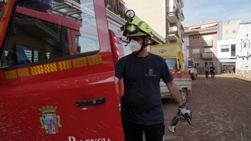 El equipo de rescate de CyL en Valencia (18)