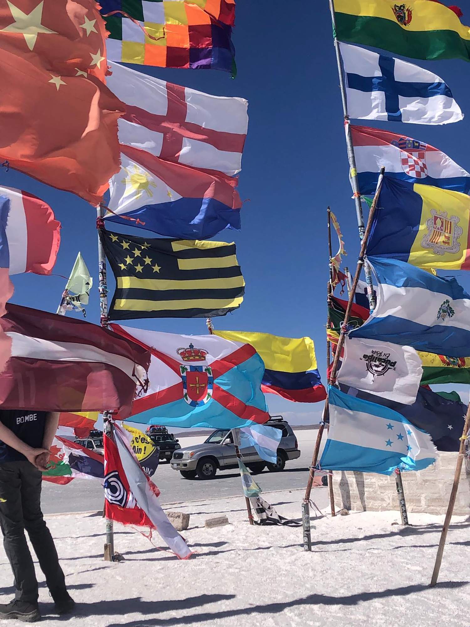 Luis Prada en su viaje motero por América Latina