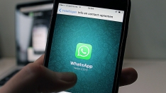 Imagen de la aplicación de WhatsApp en un móvil Imagen de la aplicación de WhatsApp en un móvil