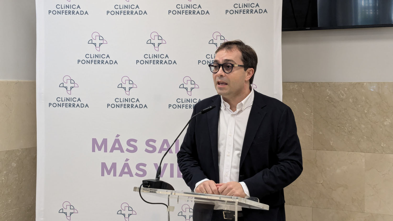 El nuevo gerente de Clínica Ponferrada, Diego Arias El nuevo gerente de Clínica Ponferrada, Diego Arias