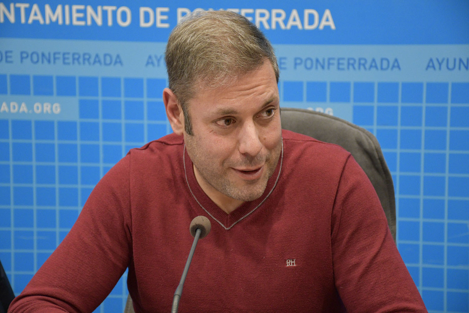 Iván Alonso, teniente alcalde y concejal de Infraestructuras de Ponferrada
