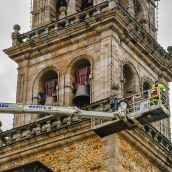 Luces de Navidad en la Torre de La Encina