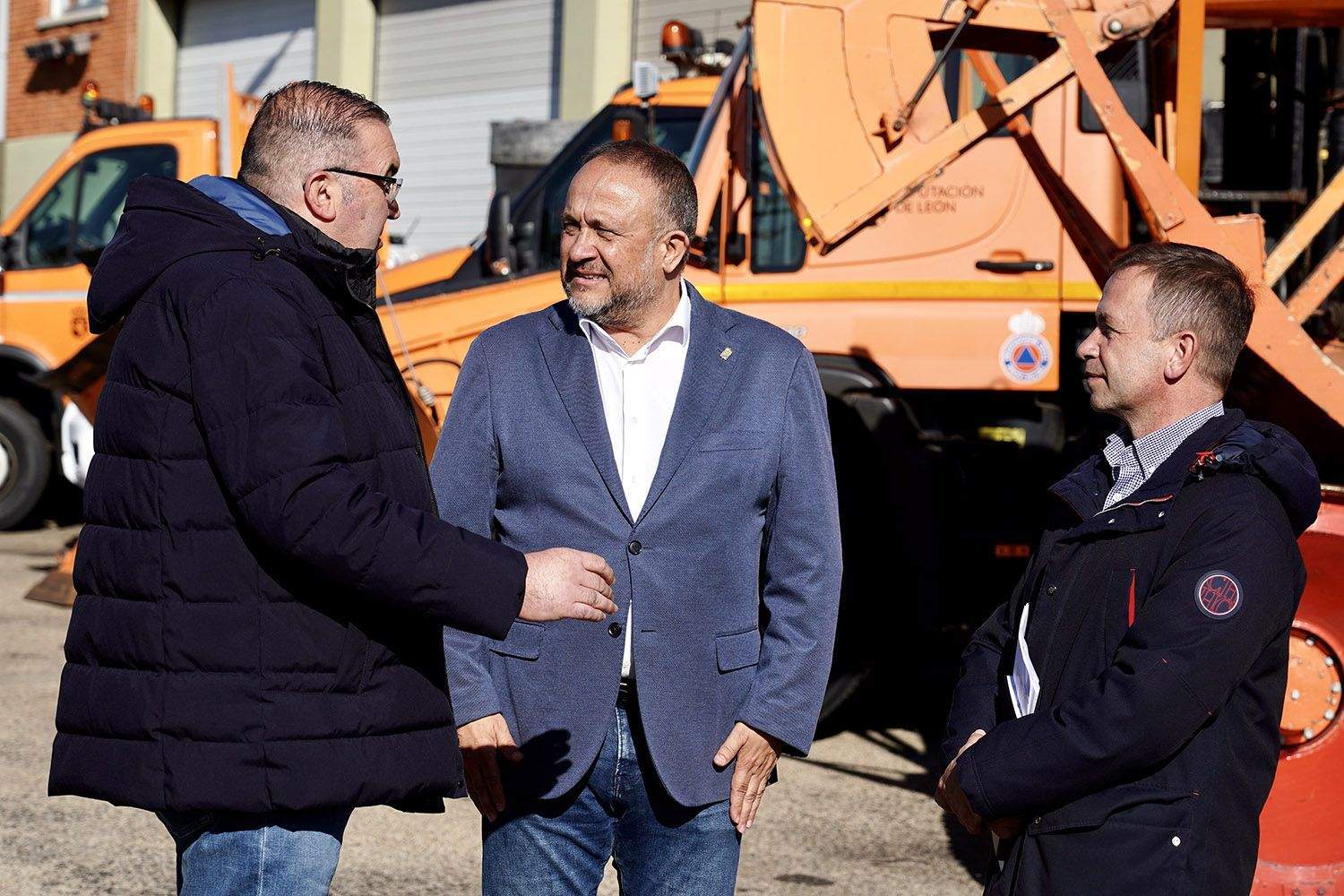 Presentación del Plan de Vialidad Invernal de la Diputación de León