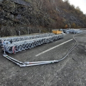 La borrasca Caetano lleva al ministro Puente a prever que la reapertura de la AP-66 entre León y Asturias se alargará más allá del domingo