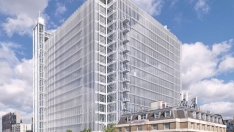 El "Gran Cubo" de vidrio berciano deTvitec que redefine el espacio urbano en Londres