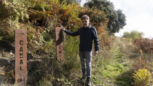 Ruta BTT en los canales romanos de la Tebaida Berciana | Foto: César Sánchez, ICAL Ruta BTT en los canales romanos de la Tebaida Berciana | Foto: César Sánchez, ICAL